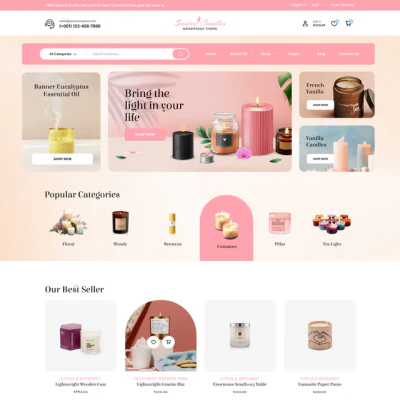 Candles WordPress Theme - Image 2