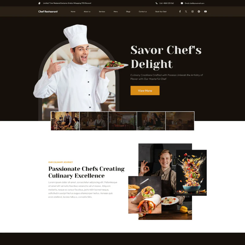 Chef WordPress Theme - Image 2