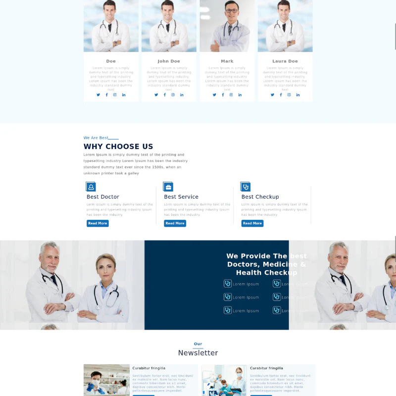 Clinic WordPress Theme - Image 2