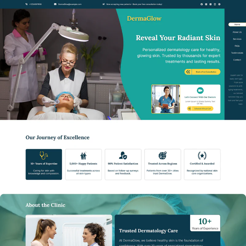 Dermatologist WordPress Theme - Image 2