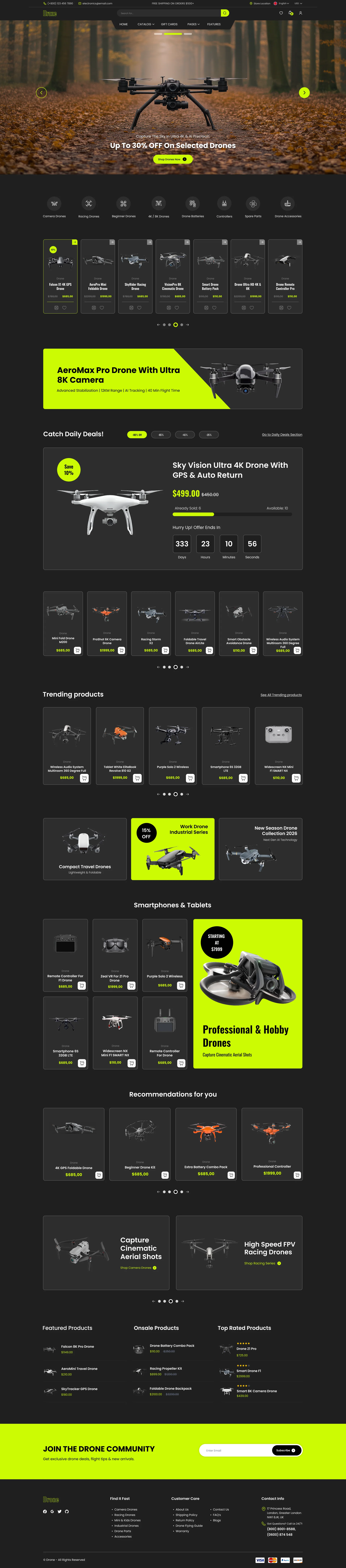 Drone WordPress Theme
