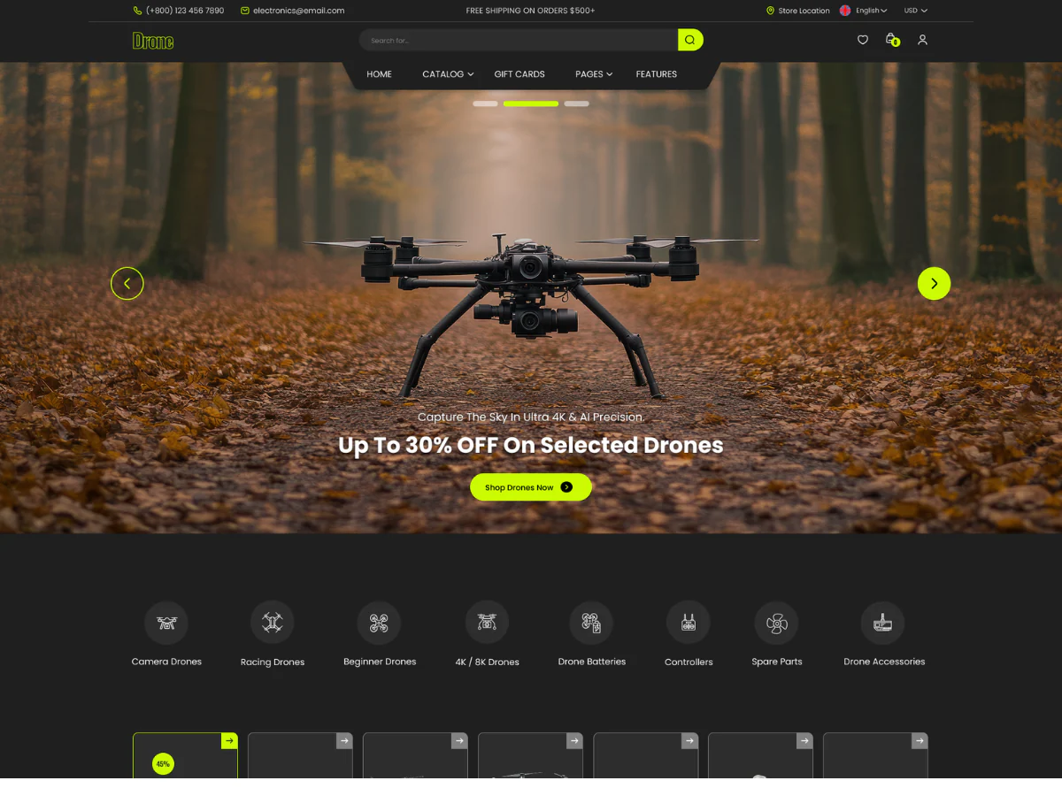 Drone WordPress Theme - Image 2