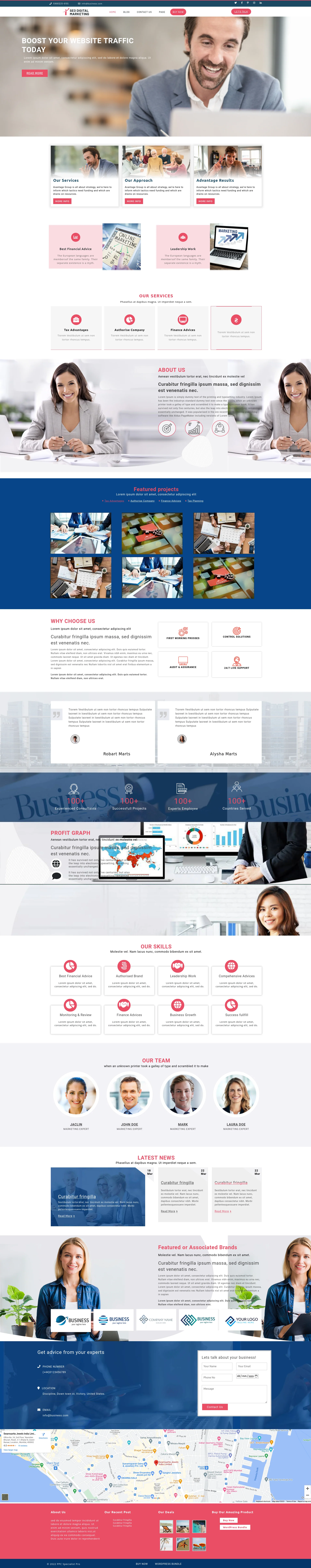 Email Marketing WordPress Theme