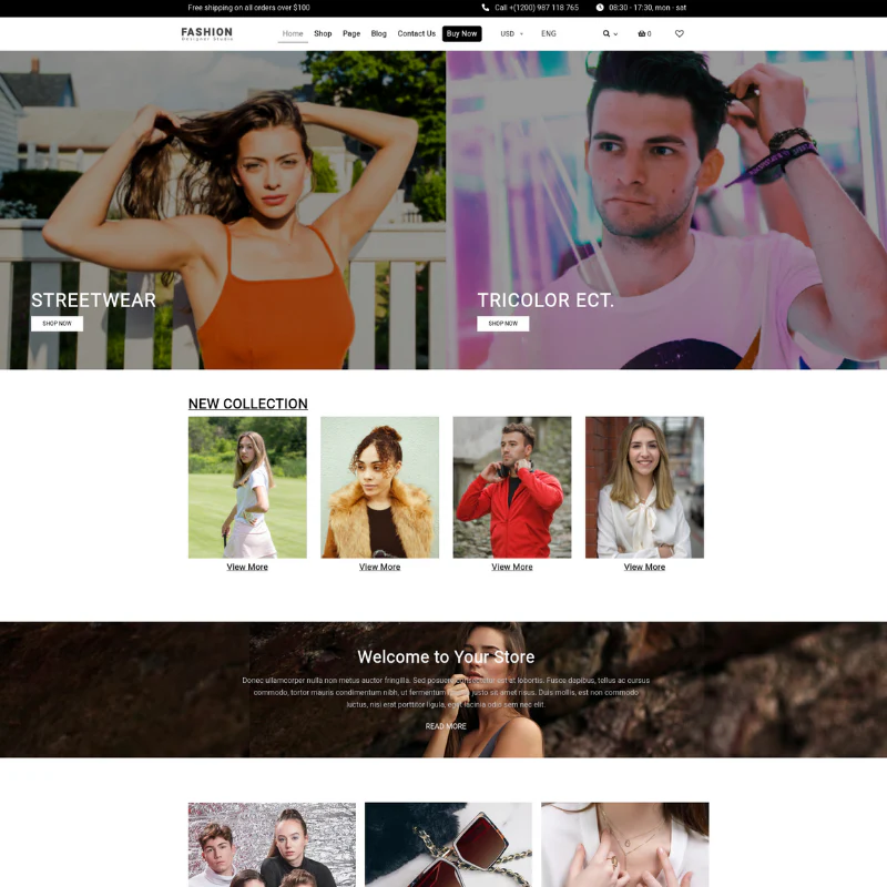 Fashion Stylist WordPress Theme - Image 2