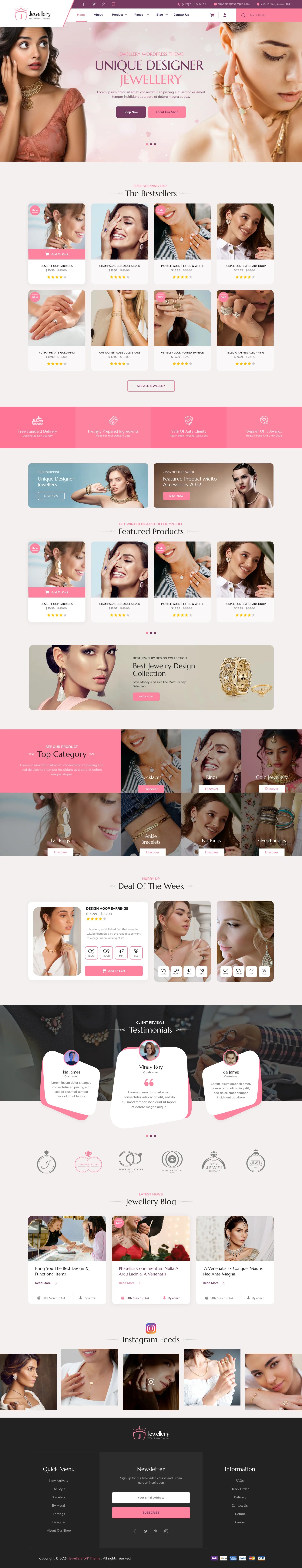 Jeweller WordPress Theme