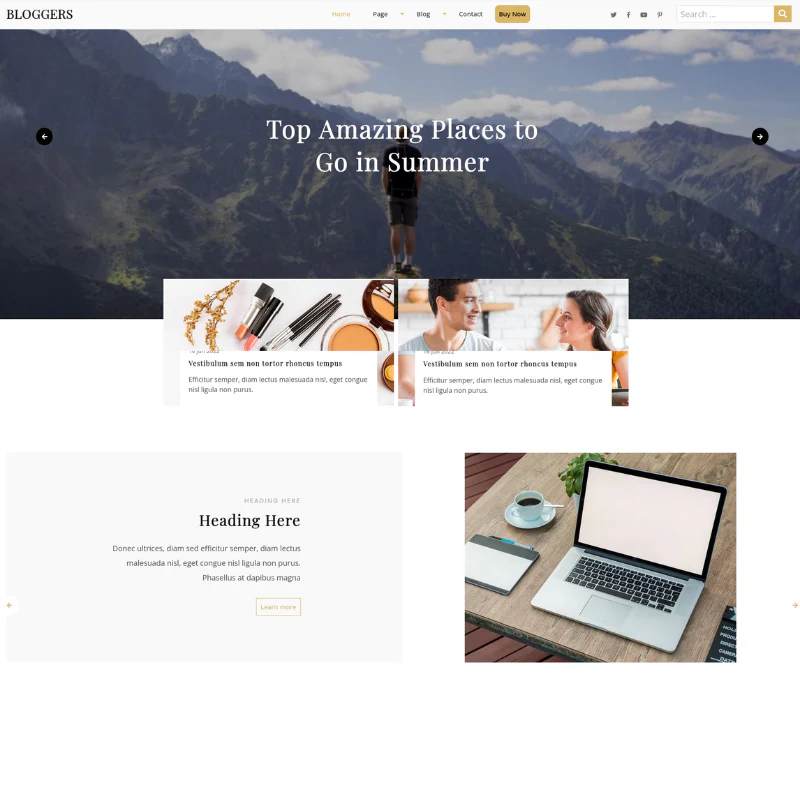 Lifestyle WordPress Theme - Image 2