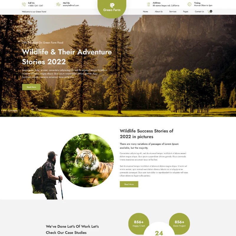Nature WordPress Theme - Image 2