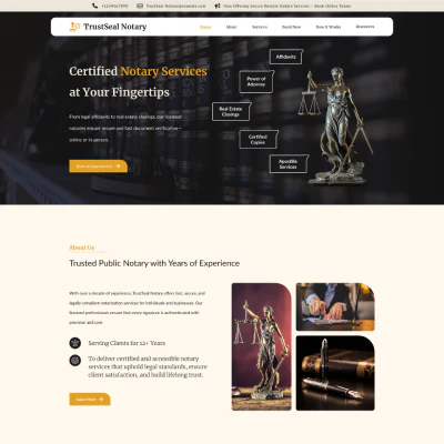Notary WordPress Theme - Image 2
