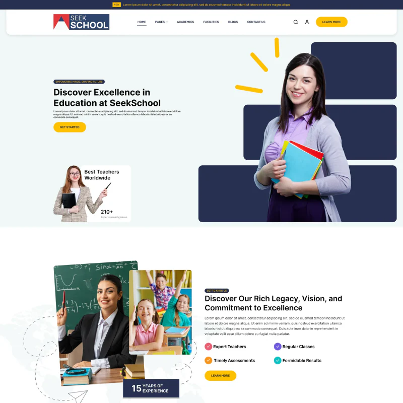 Scholarship WordPress Theme - Image 2