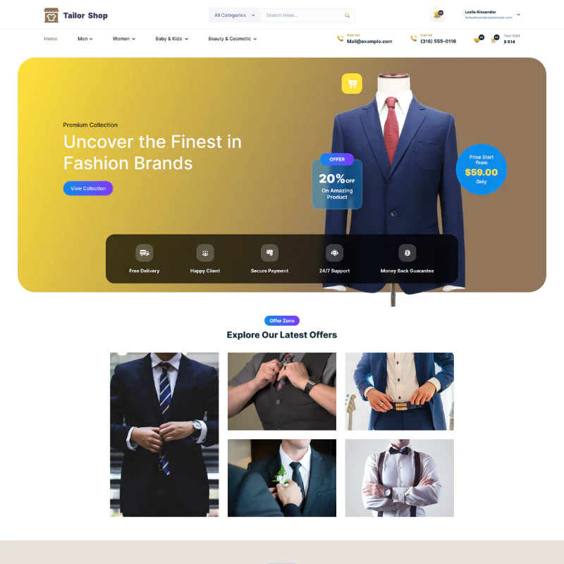 Suits WordPress Theme - Image 2