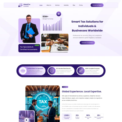 Tax WordPress Theme - Image 2