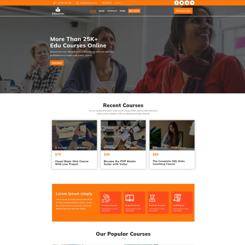 Training Coach WordPress Theme - Image 2