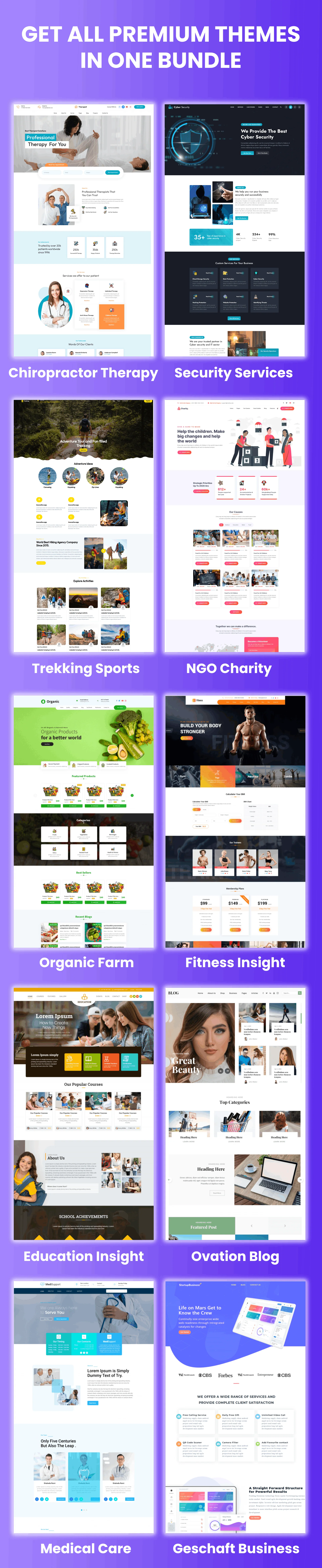 WordPress Bundle - A Bundle Of 140+ WordPress Themes