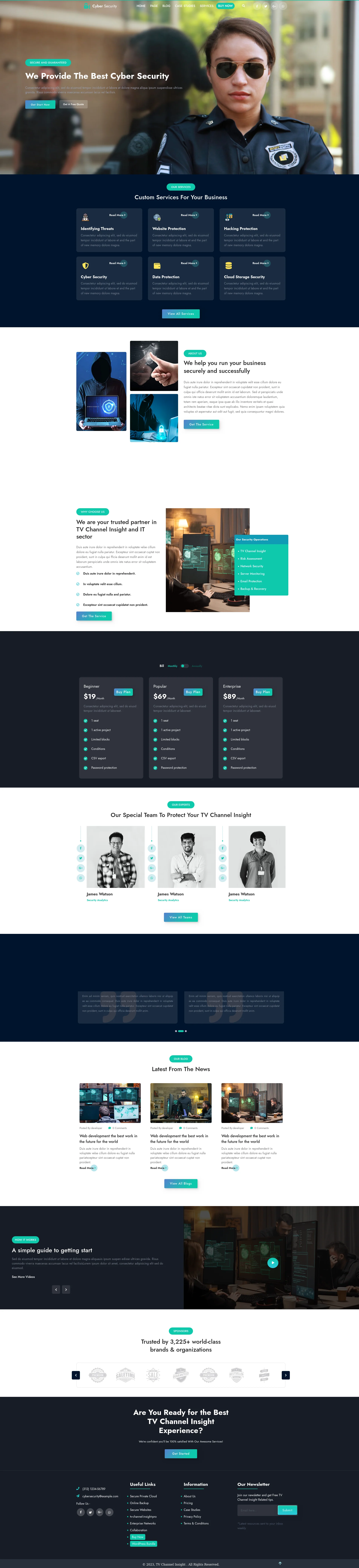 WordPress TV Channel Theme